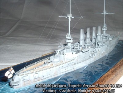 Combrig 70257 German Scharnhorst Armored Cruiser 1907 1/700