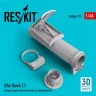 Reskit U48275 BAe Hawk T.1 exh.nozzle w/ air brakes (HOBB) 1/48
