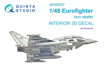 Quinta studio QD48307 Eurofighter двухместный (Revell) 1/48