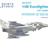 Quinta studio QD48307 Eurofighter двухместный (Revell) 1/48
