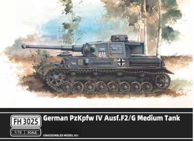 Flyhawk FH3025 PzKpfw IV Ausf. F2 1:72