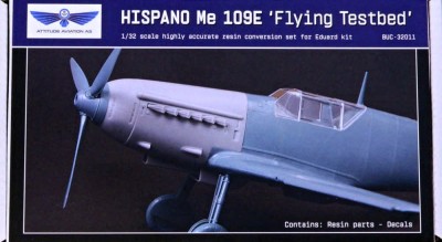 Attitude Aviation As BUC-32011 Hispano Me 109E Flying Testbed conv.set (EDU) 1:32