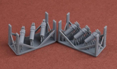 Sbs Model 3D020 Fire extinguishers German WWII AFV (single) 1/72