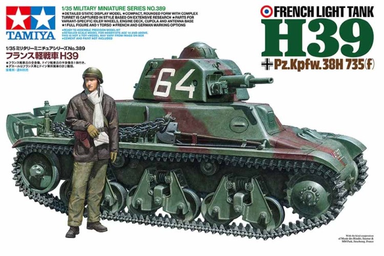 Tamiya 35389 French H39/PzKpfw 38H 735(f) 1/35