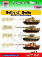 Hm Decals HMDT48001 1/48 Decals Pz.Kpfw.VI Tiger I Battle of Berlin 1