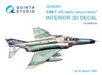 Quinta studio QD48341 F-4G early (Meng) 3D Декаль интерьера кабины 1/48