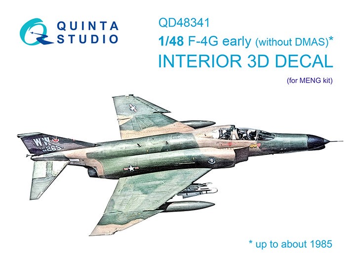 Quinta studio QD48341 F-4G early (Meng) 1/48