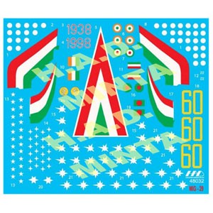 HAD 48032 Decal MiG-29 (HU, India, Iran) 1/48