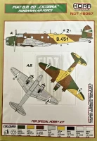 Kora Model 48067 Decals Fiat BR.20 Ruth Hungarian Air Force 1/48