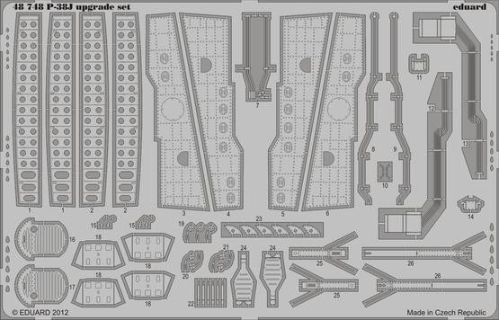 Eduard 48748 P-38 upgrade set