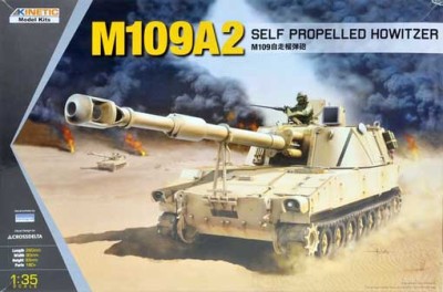 Kinetic K61006 155 mm M109A2 1/35