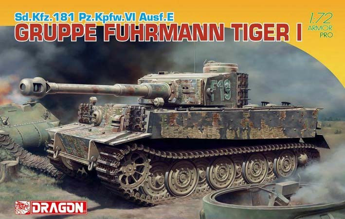 Dragon 7368 Tiger I Gruppe Fuhrmann 1/72