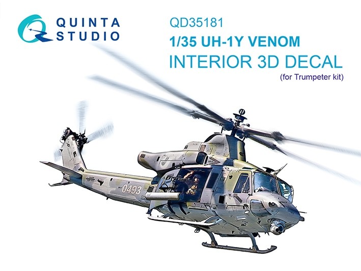 Quinta studio QD35181 UH-1Y (Trumpeter) 1/35