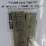 Maestro Models MMCK-4893 1/48 SAAB 37 Viggen Folded wing flaps (TARA/SP.H.)