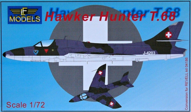 LF Model 72098 Hawker Hunter T.68 (Conv.Set for REVELL) 1/72