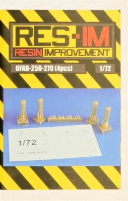 Res-Im RESIM7242 1/72 OFAB-250-270 (4 pcs., incl.decals)