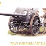 HAT 8109 4 x German Artillery and Limber 1/72