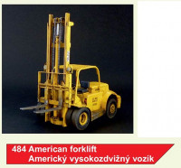 Plus model 484 1/35 American Forklift (full resin kit)