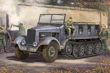Trumpeter 05530 Sd.Kfz.6 Halbkettenzugmaschine (первый выпуск)