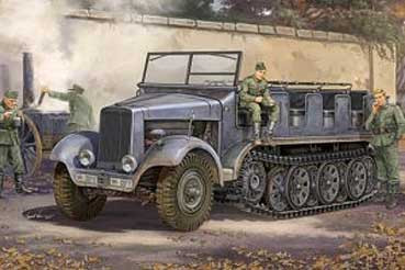 Trumpeter 05530 Sd.Kfz.6 Halbkettenzugmaschine (первый выпуск)