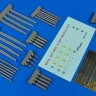 Aerobonus 480062 R.A.F. 3-inch 25lb rockets 1/48