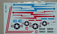 LF Model C4898 Decals F-80B Shooting Star Berlin crisis+mask 1/48