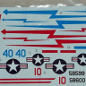 LF Model C4898 Decals F-80B Shooting Star Berlin crisis+mask 1/48