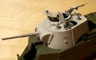 Комплект ЗиП 35031 Коническая башня БТ-7 с кормовым пулеметом и турелью (для &quot;Звезды&quot; и &quot;ВЭ&quot;)