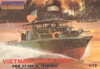 Mach 2 MACHAR07 P.B.R Mk.II 'Pibber' U.S Navy River Patrol Boat Vietnam 1/72