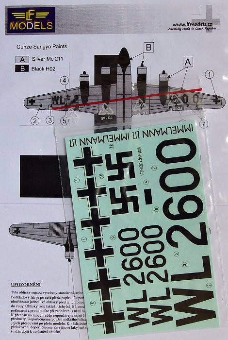 LF Model C72198 Decals Focke Wulf Fw 200 Condor (REV) Vol II 1/72