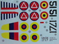 LF Model C7285 Decals Latin American Vibrators - Part II. 1/72