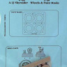 Aires 4788 A-1J Skyraider wheels & paint masks (TAM) 1/48