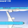 Восточный Экспресс 144136-2 Airbus A220-300 Korean Air (Limited Edition) 1/144