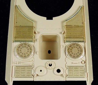 Artwox Model AF10005 King Tiger Engine Grill &quot;Porsche Turret&quot; 1/48