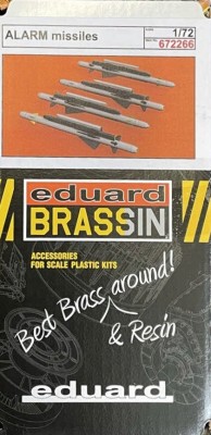 Eduard 672266 BRASSIN ALARM missiles 1/72