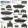 Star Decals 35-C1053 War in Caukasus # 1. Georgian and Abkhazian AFVs in 1990s War Soviet ZSU-23-4, BMP-1, BMP-2, MT-LB 1/35
