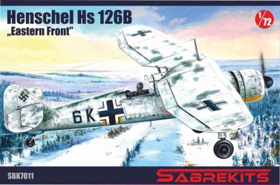 Sabre Kits SBK72011 Henschel Hs 126B Eastern Front (3x camo) 1/72