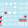 Star Decals 35-C1307 T-34/85 Medium Tank.Polish, Jugoslav and Czech Red Army tanks.1st Polish Armoured Brigade, Czechoslovak 1st Armoured Brigadeand Jugoslav 2nd Armoured Brigade. [Soviet] 1/35