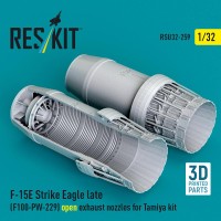 Reskit RSU32-259 F-15E Str.Eagle late (F100-PW-229) exh. (TAM) 1/32