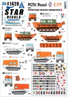 Star Decals 35-C1420 M29C Weasel - E.P.F. Les Expeditions Polaires Francaises - French Polar Expeditions 1/35