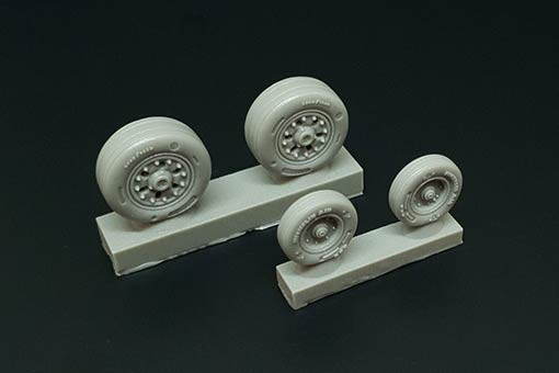 Brengun BRL48135 F/A-18 wheels (resin set) 1/48