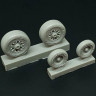 Brengun BRL48135 F/A-18 wheels (resin set) 1/48