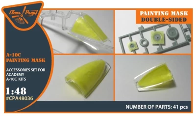 Clear Prop CPA48036 A-10C double-sided Painting mask (ACAD) 1/48