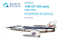 Quinta studio QD48225 CF-104 Early (Kinetic) 1/48