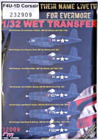 HGW 232909 F4U-1D Corsair (wet transfer) 1/32