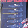 HGW 232909 F4U-1D Corsair (wet transfer) 1/32
