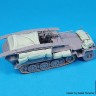 Black Dog T72173 Sd.Kfz.251/7 Ausf.C accessories set (designed to be used with Dragon kits) 1/72