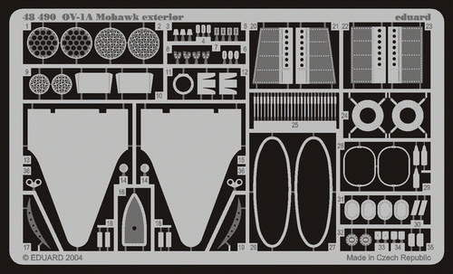 Eduard 48490 OV-1A exterior ROD