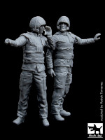 BlackDog F35015 Canadian Army tank crew in Afganistan 1/35
