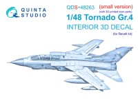 Quinta Studio QDS+48263 Tornado GR.4 (Revell) (малая версия) (с 3D-печатными деталями) 1/48